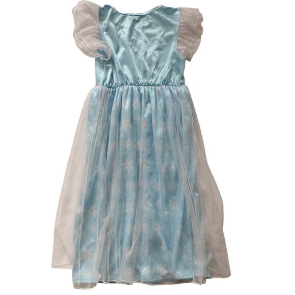 Disney Girls Nightgown Set 6 6X  Frozen Tangled Princess Elsa Rapunzel Dress Up - Picture 8 of 11
